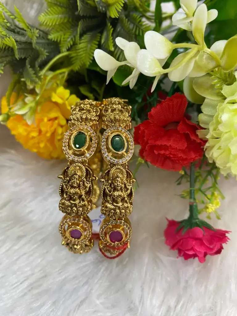 Lakshmi temple kada bangle