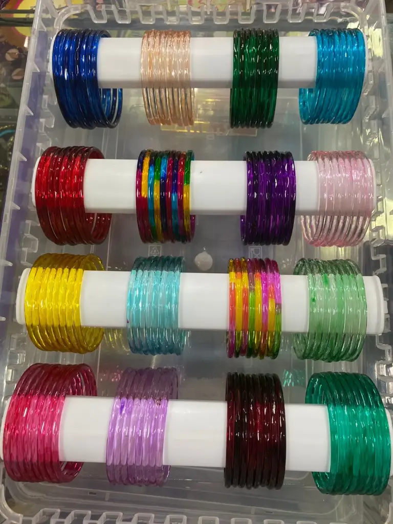 jelly crystal bangle